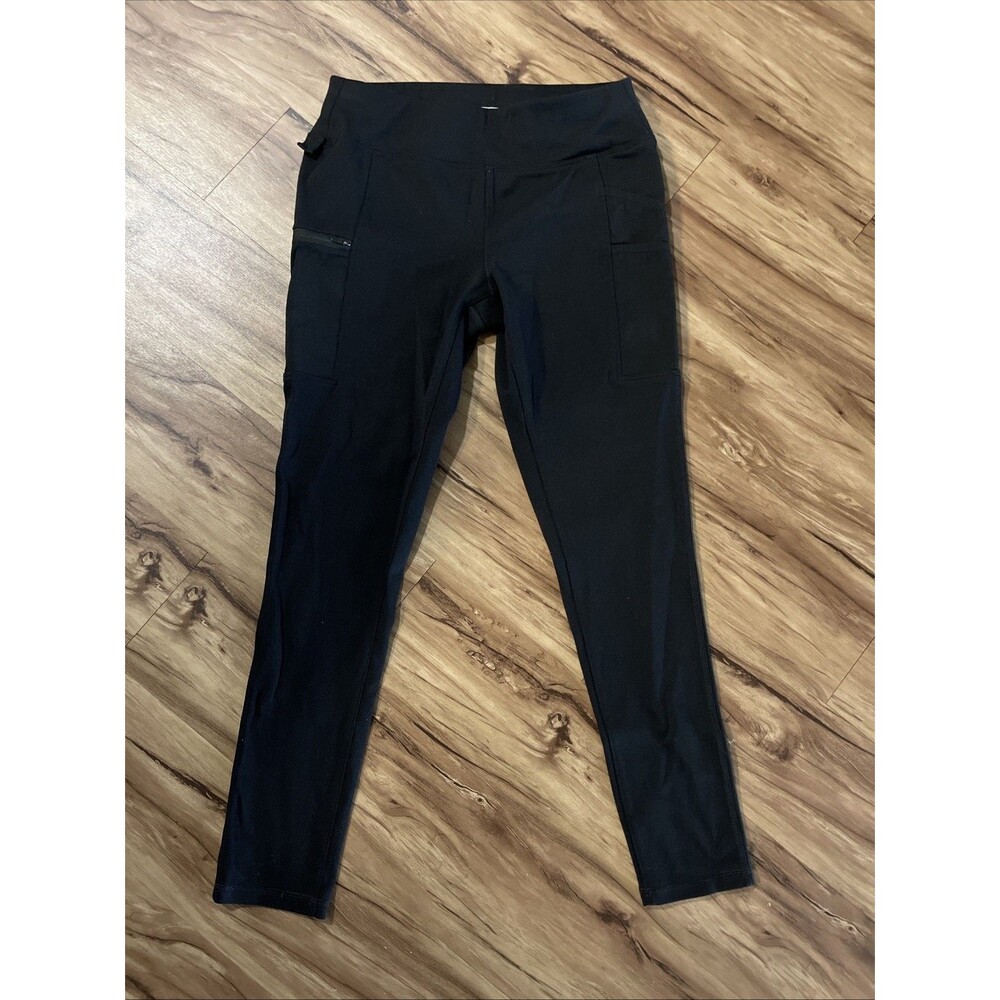 Carhartt Womens Black Pants Fitted Sz 4/6  Regular Stretch